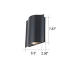 Contemporary Waterproof LED Outdoor Wall Sconce
