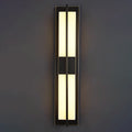 Rectangular Copper Marble LED Outdoor Wall Sconce