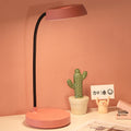 Nordic Minimalist LED Touch Desk Lamp with Eye Protection - Round Plate Design