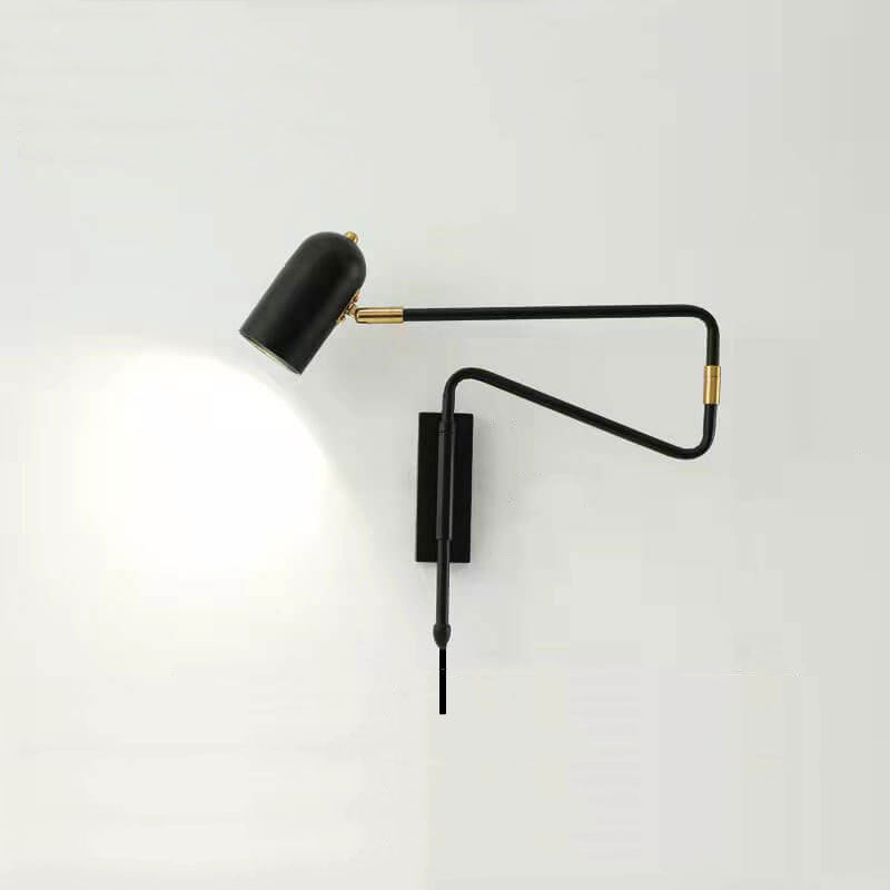 Nordic Iron Long Arm Wall Sconce
