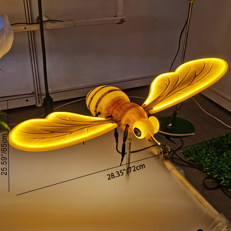 Premium Art Deco Waterproof LED Bee Landscape Light
