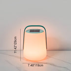 Premium Solar Waterproof Leather Cylinder Lantern
