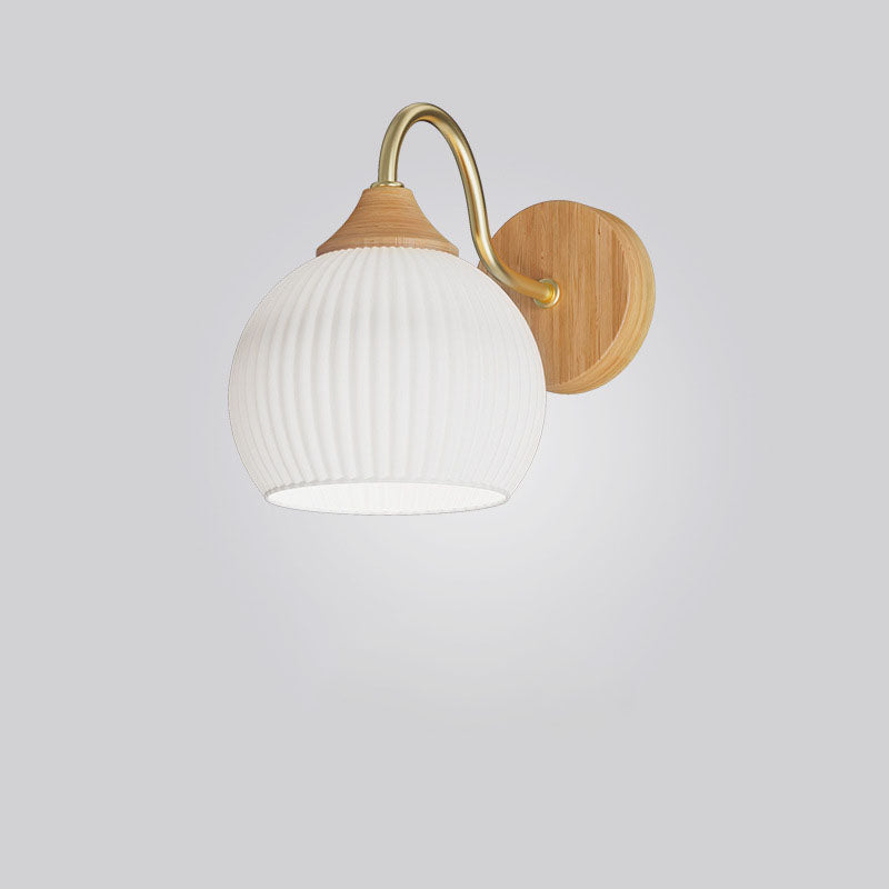 Nordic Striped Glass Wall Sconce