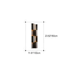 Modern Waterproof Stainless Steel Rectangular LED Wall