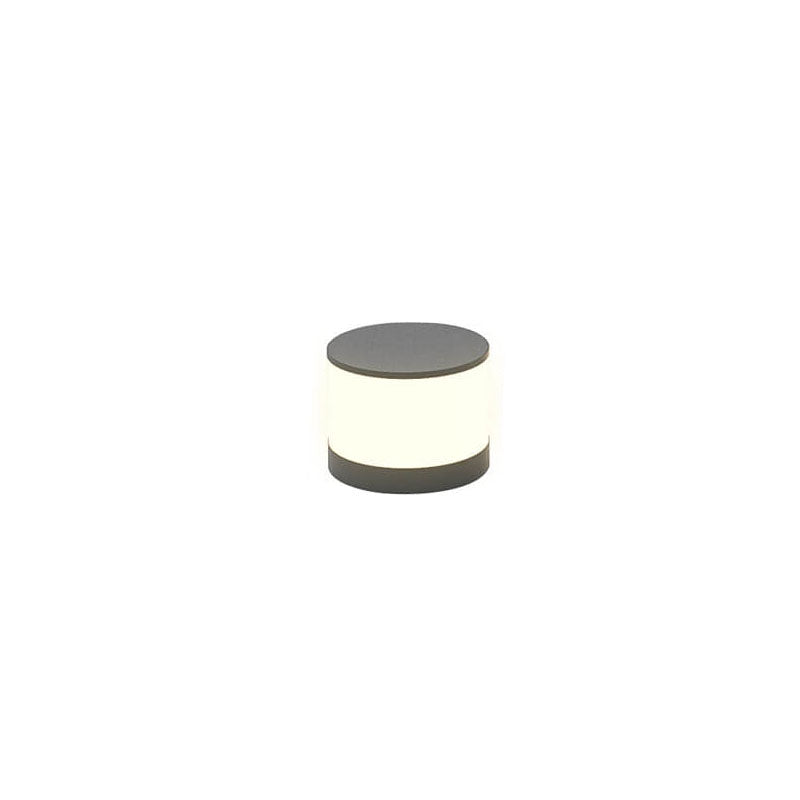 Premium Waterproof LED Solar Round Column Post Light