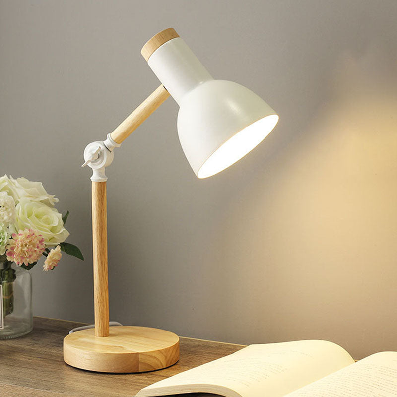 Nordic Iron Semi-Circular Table Lamp