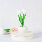 Premium LED Tulip Peony Night Light Table Lamp