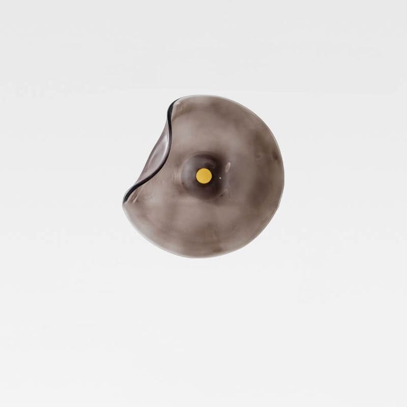 Round Glass LED Wall Sconce