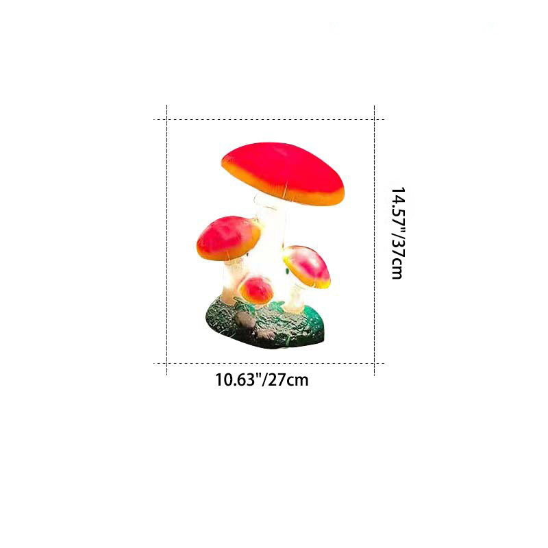 Premium Art Deco Solar LED Mushroom Outdoor Light