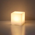 Premium Geometric Battery-Powered Night Light Table Lamp