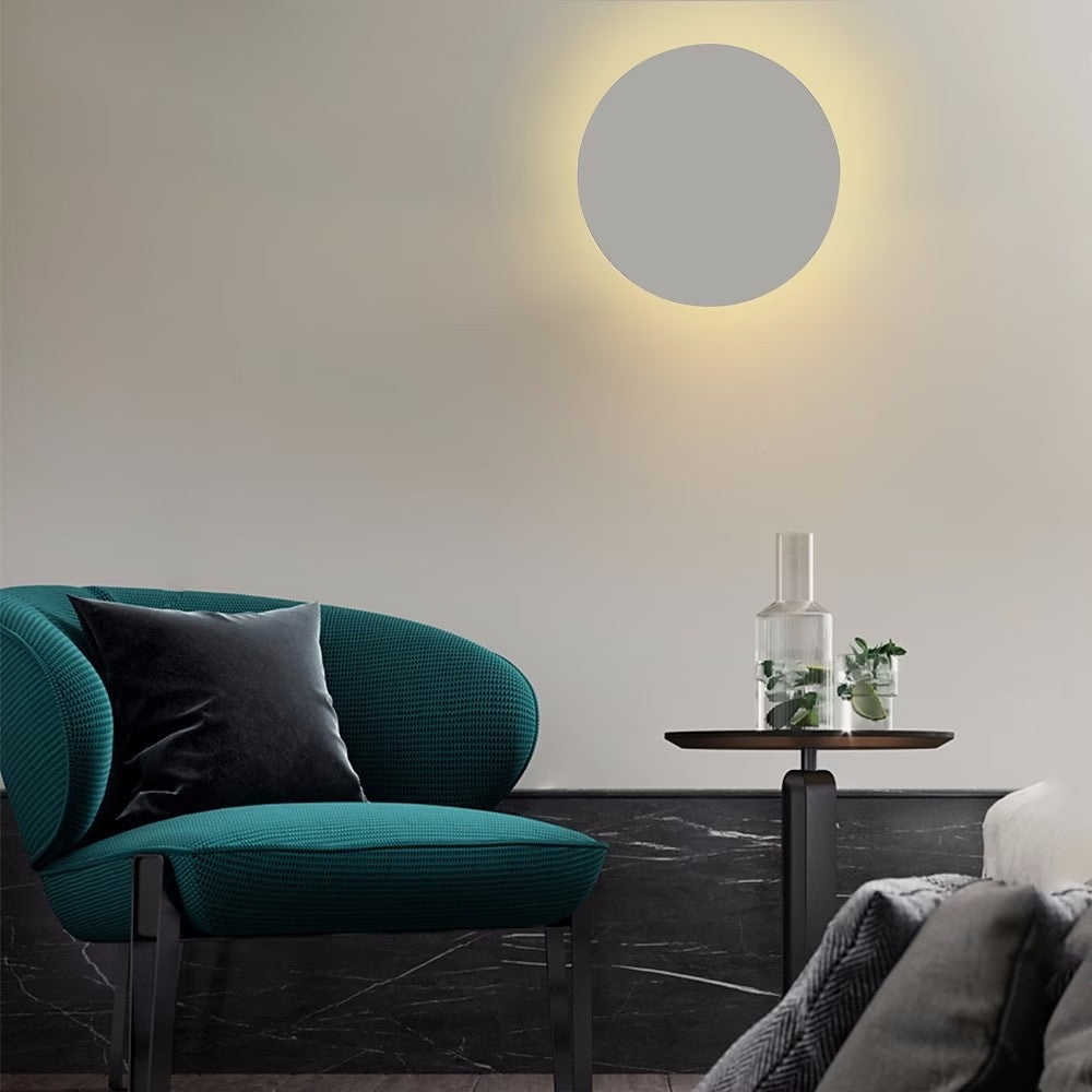 Colorful Round Iron LED Wall Sconce