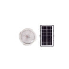 Premium Round Solar LED Flush Mount Light with Remote