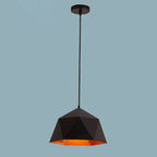 Geometric Lozenge Pendant Light