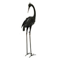 Modern Iron Crane LED Solar Waterproof Outdoor Landscape