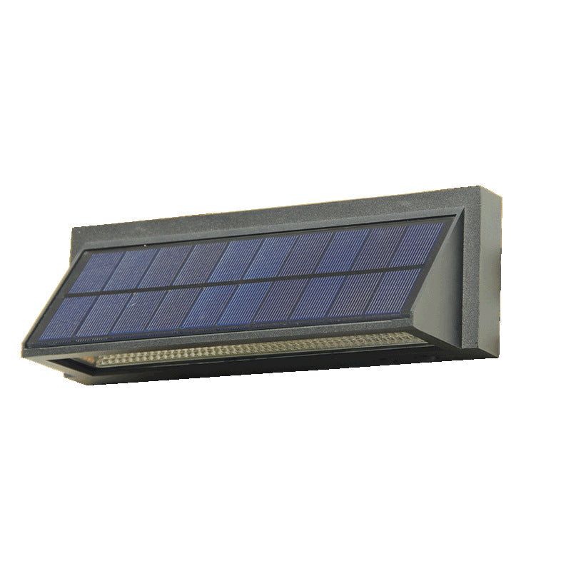 Premium Outdoor Solar Waterproof Rectangular LED Wall
