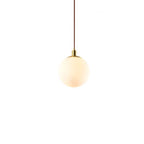 White Orb Nordic Pendant Light