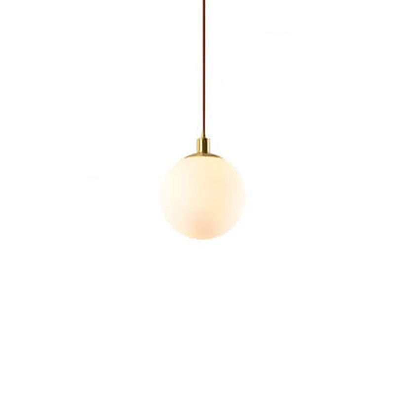White Orb Nordic Pendant Light