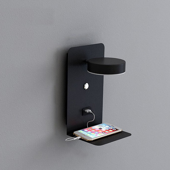 Square LED USB Rechargeable Wall Sconce
