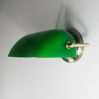 Industrial Round Glass Wall Sconce