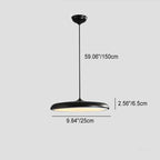 Nordic Metal LED Pendant Light - Macaron Flying Saucer Design