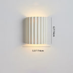 Nordic Resin 2-Light Wall Sconce