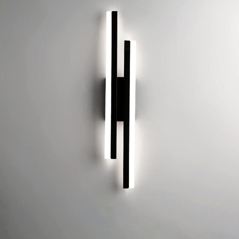 Minimalist Iron & Acrylic LED Wall Sconce