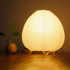 Nordic Minimalist Xuan Paper Lantern Table Lamp - 1 Light