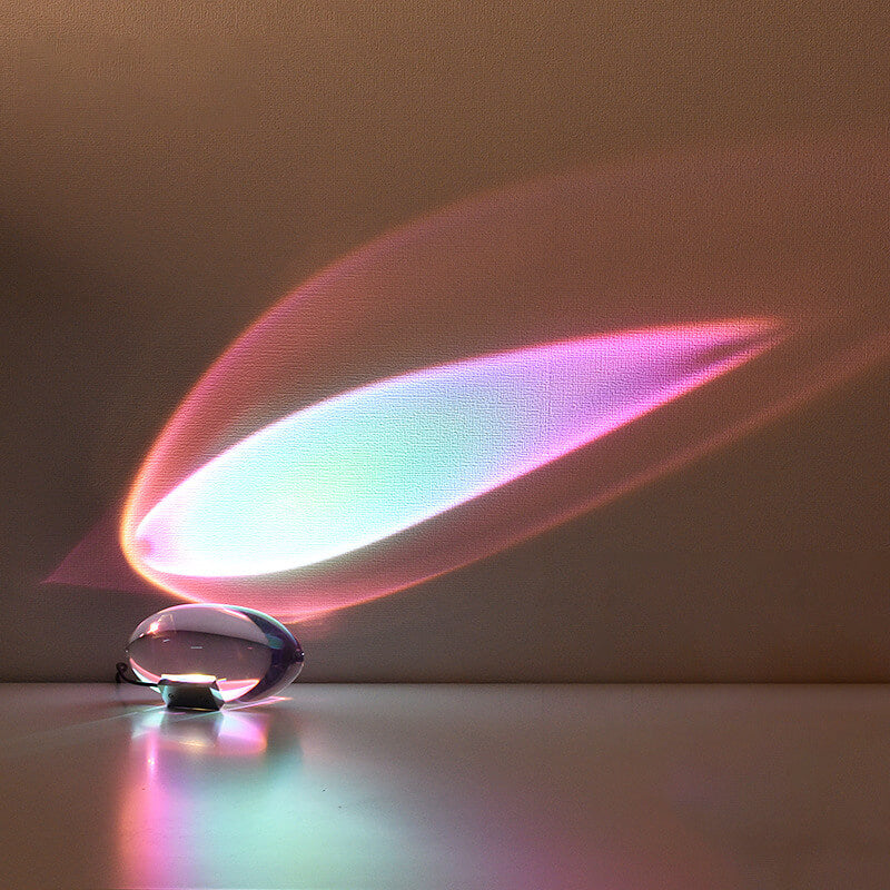 Crystal Angel Eye LED Table Lamp