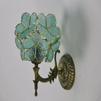 Tiffany Flower Glass Wall Sconce
