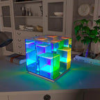 RGB Acrylic Rubik's Cube LED Table Lamp