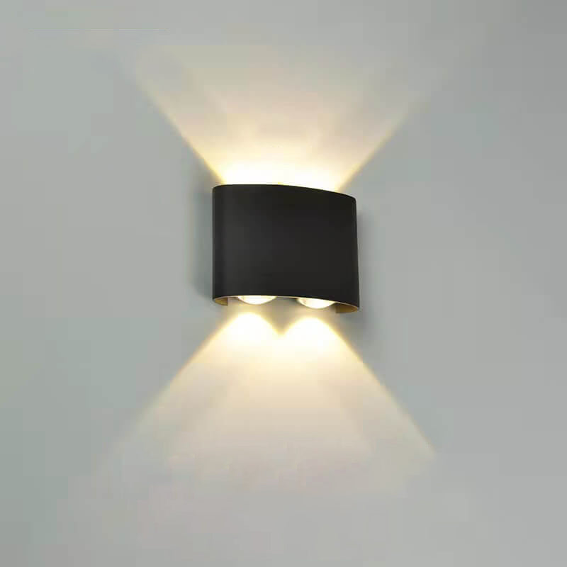 Premium Waterproof LED Outdoor Arc Wall Sconce