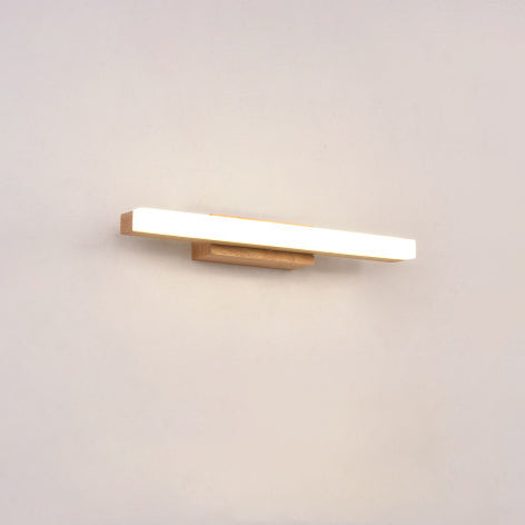 Nordic Wood LED Strip Vanity Light