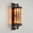 Premium Waterproof Aluminum and Glass Wall Sconce Lamp