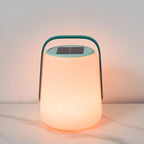 Premium Solar Waterproof Leather Cylinder Lantern