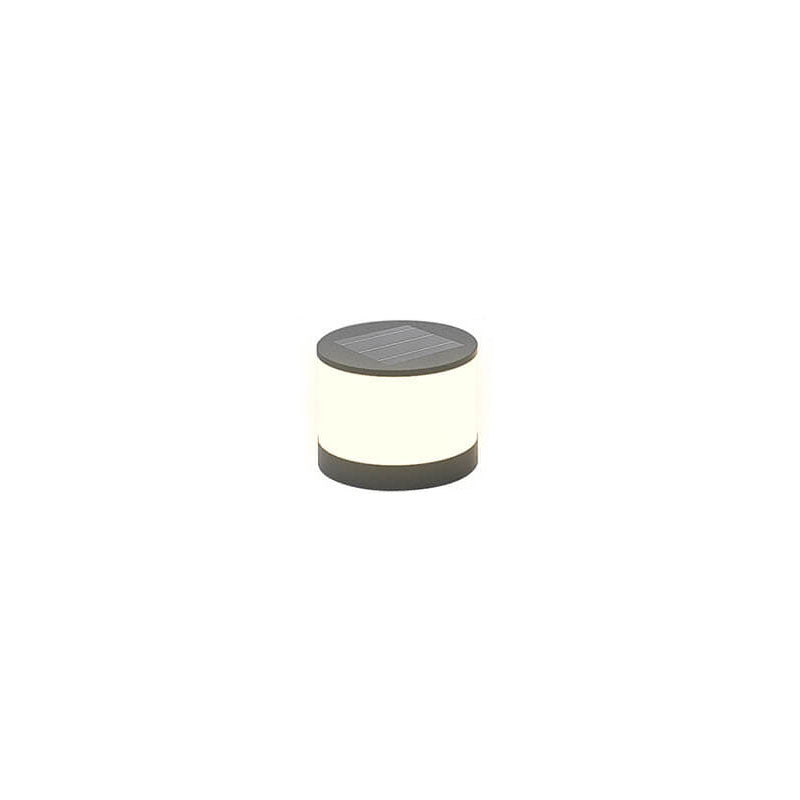 Premium Waterproof LED Solar Round Column Post Light