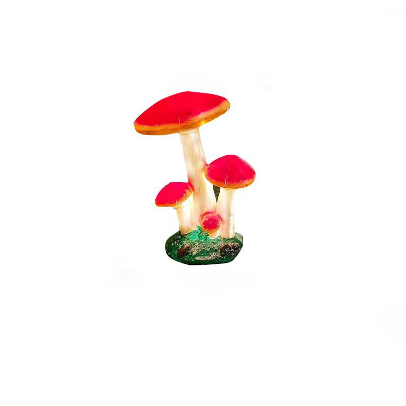 Premium Art Deco Solar LED Mushroom Outdoor Light
