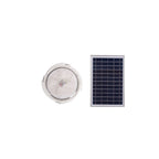 Premium Round Solar LED Flush Mount Light with Remote