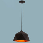 Geometric Lozenge Pendant Light