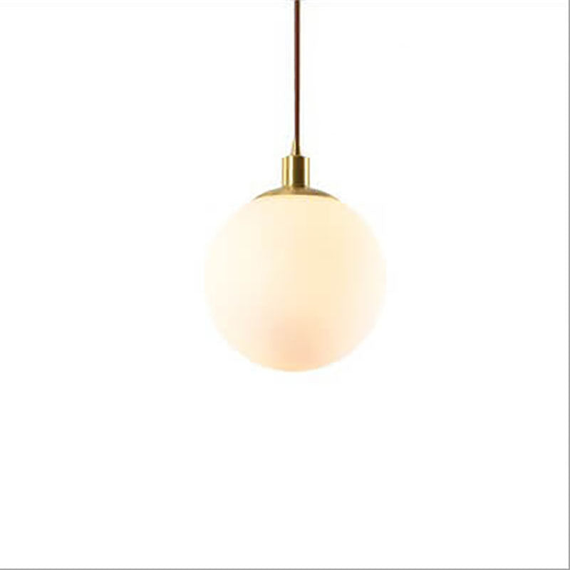 White Orb Nordic Pendant Light