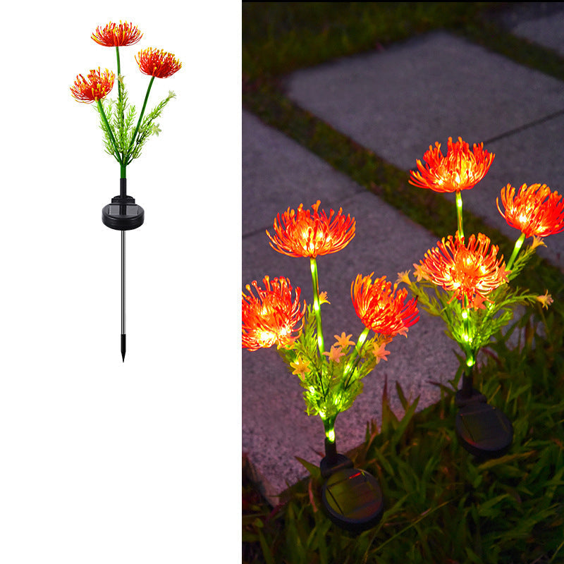 Premium Art Deco Solar LED Landscape Light - Waterproof