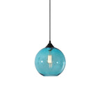 Premium Nordic Minimalist Round Glass Pendant Light - 1-Light