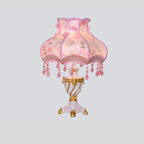 Luxury Lace Resin 1-Light Table Lamp - European Design