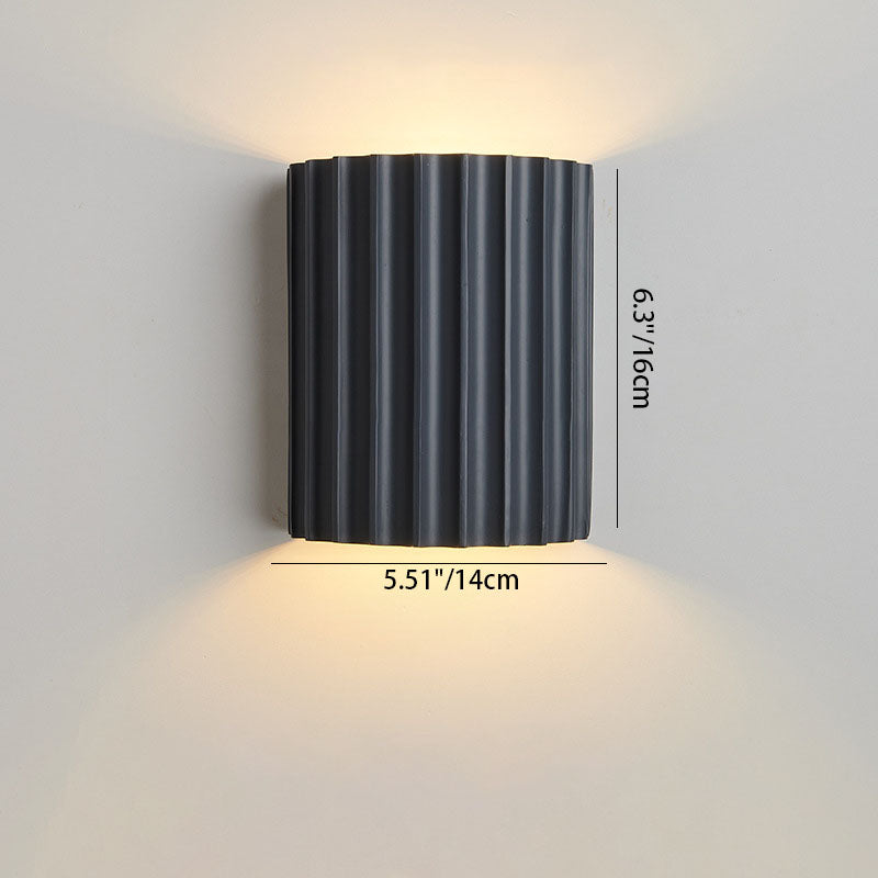 Nordic Resin 2-Light Wall Sconce