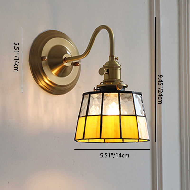 Tiffany Glass Wall Sconce