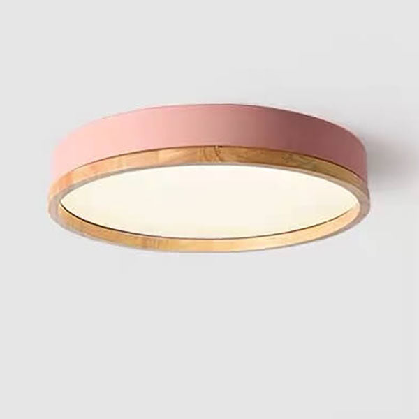 Elegant Round Acrylic LED Flush Mount Ceiling Light