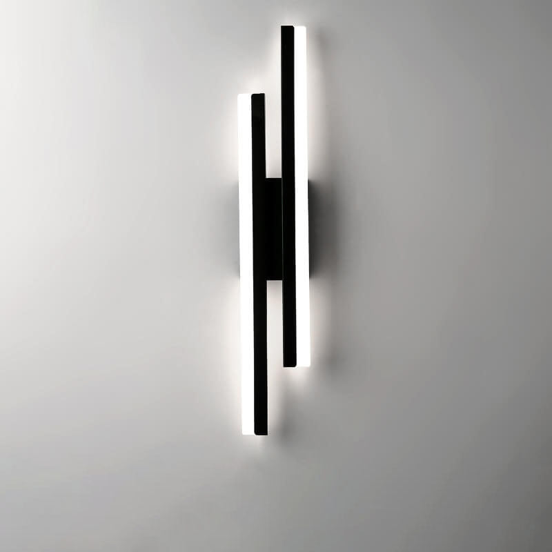 Minimalist Iron & Acrylic LED Wall Sconce