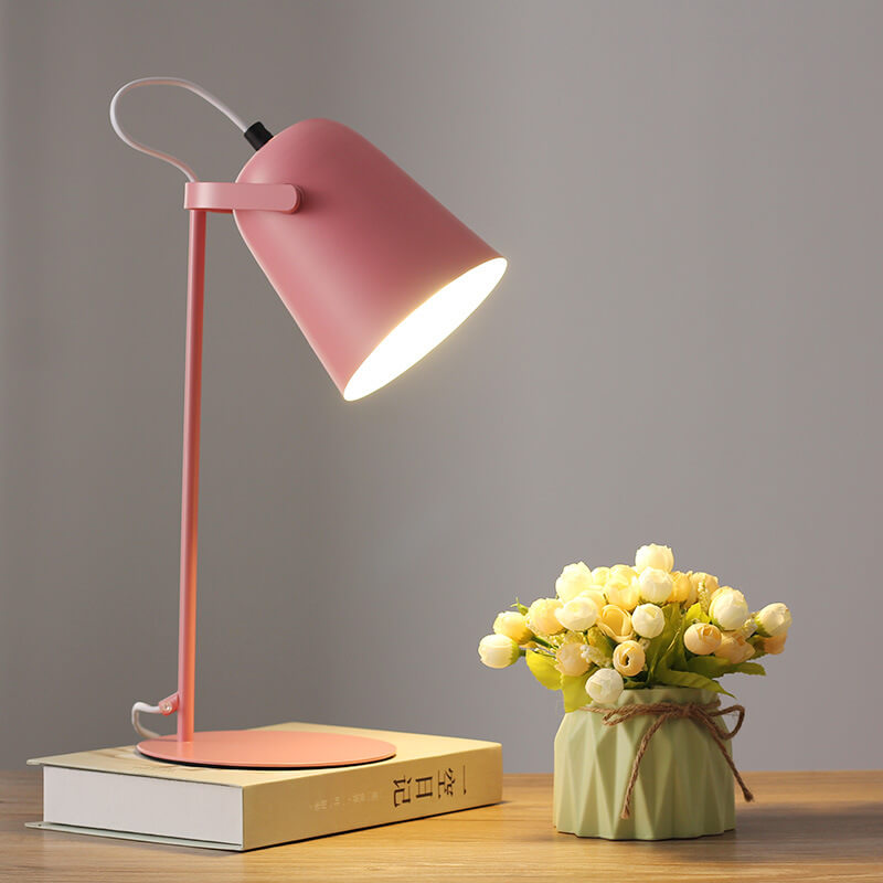 Nordic Macaron Color 1-Light Table Lamp - Creative Iron
