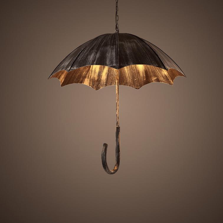 Retro Umbrella 5-Light Chandelier