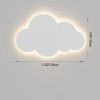 Smiley Cloud LED Kids Wall Sconce