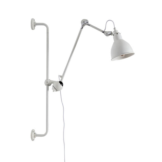 Industrial Iron Swing Arm Sconce
